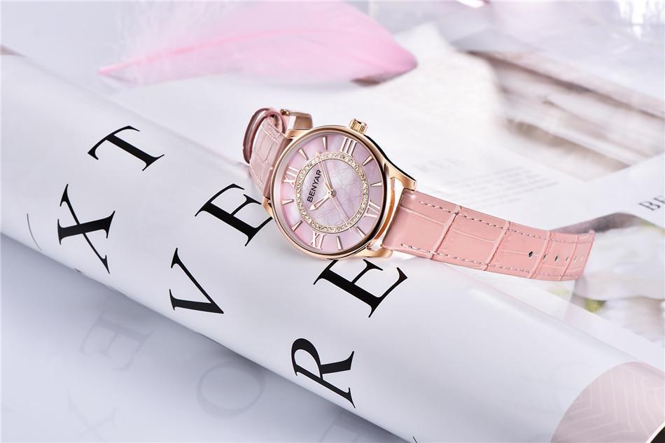 Montre à Quartz Élégante en Rhinestones pour Femmes