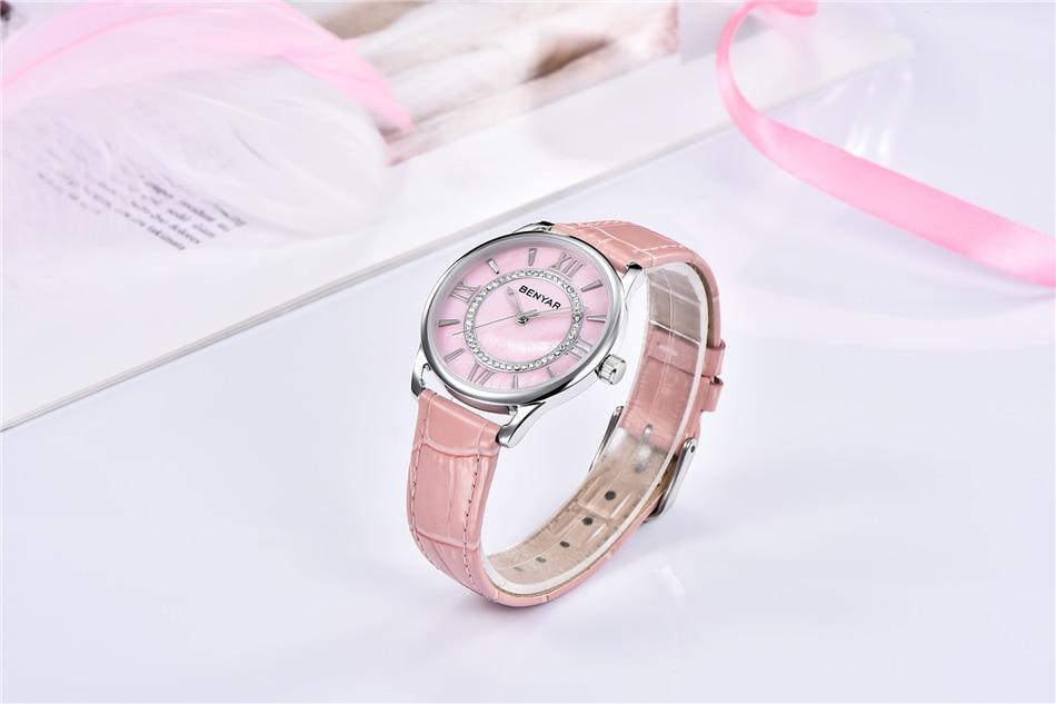 Montre à Quartz Élégante en Rhinestones pour Femmes