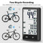 Advanced Waterproof Bicycle Computer - Wireless & Wired Speedometer with LCD Display and 20 Functions - Korvel