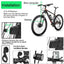 Advanced Waterproof Bicycle Computer - Wireless & Wired Speedometer with LCD Display and 20 Functions - Korvel