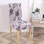 Premium Spandex Stretch Chair Covers - Floral Design