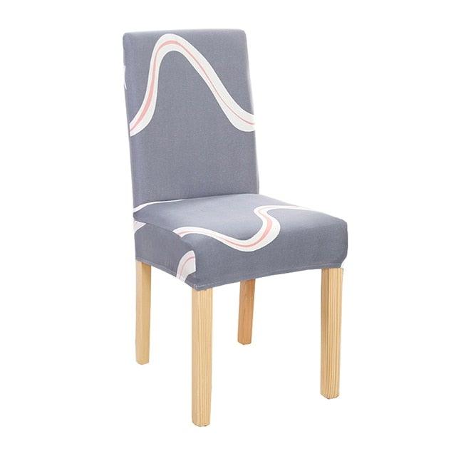 Premium Spandex Stretch Chair Covers - Floral Design