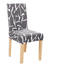 Premium Spandex Stretch Chair Covers - Floral Design