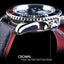 Luxury Luminous Men's Watch with Elegant Leather Strap