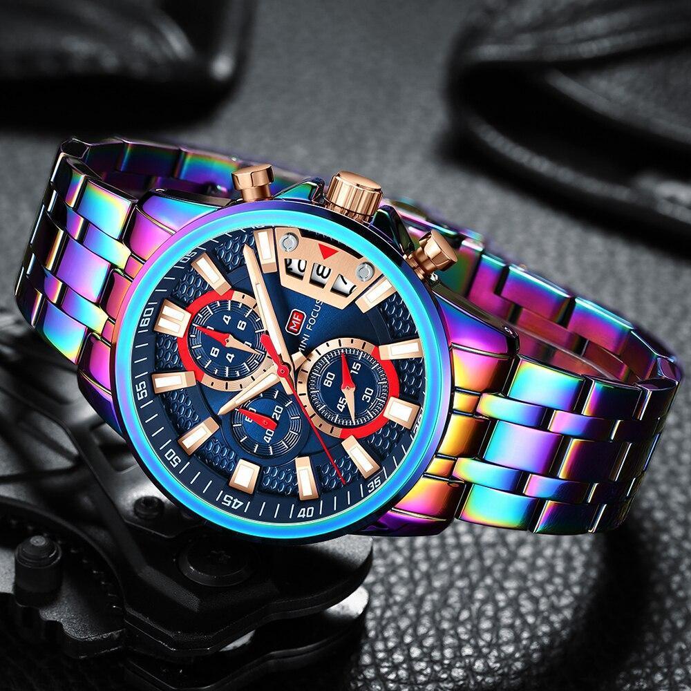 Luxury Multifunctional Men's Quartz Watch - Elegant & Waterproof