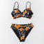 Floral Push-Up Bikini Set for Women - Stylish Two-Piece Swimwear - Korvel