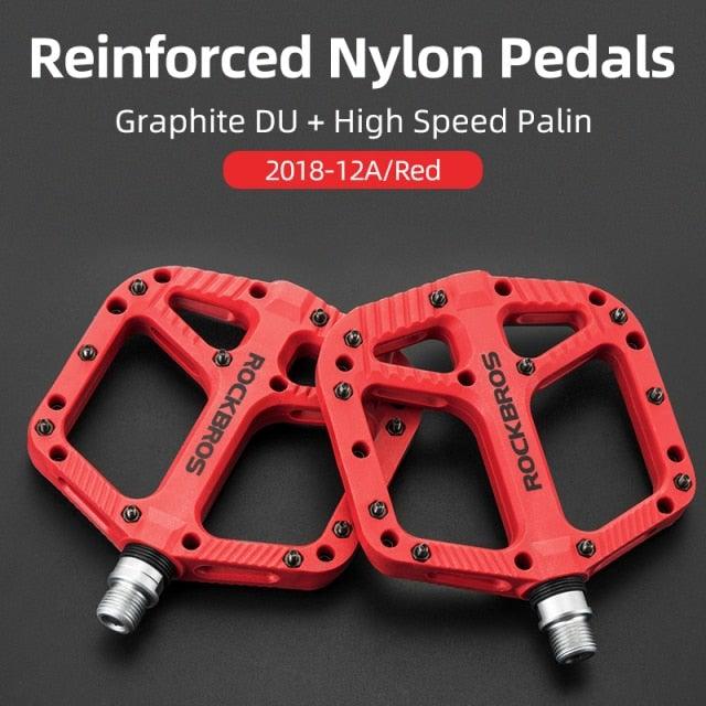 Pedales de Bicicleta de Nylon Ultraligeros con Rodamientos Sellados