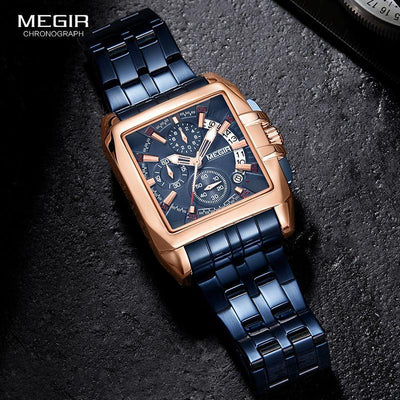 Stylish Men's Analog Quartz Watch with Luminous Features
