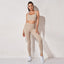 Conjunto de Sujetador y Leggings Elevate Active Sin Costuras de Cintura Alta