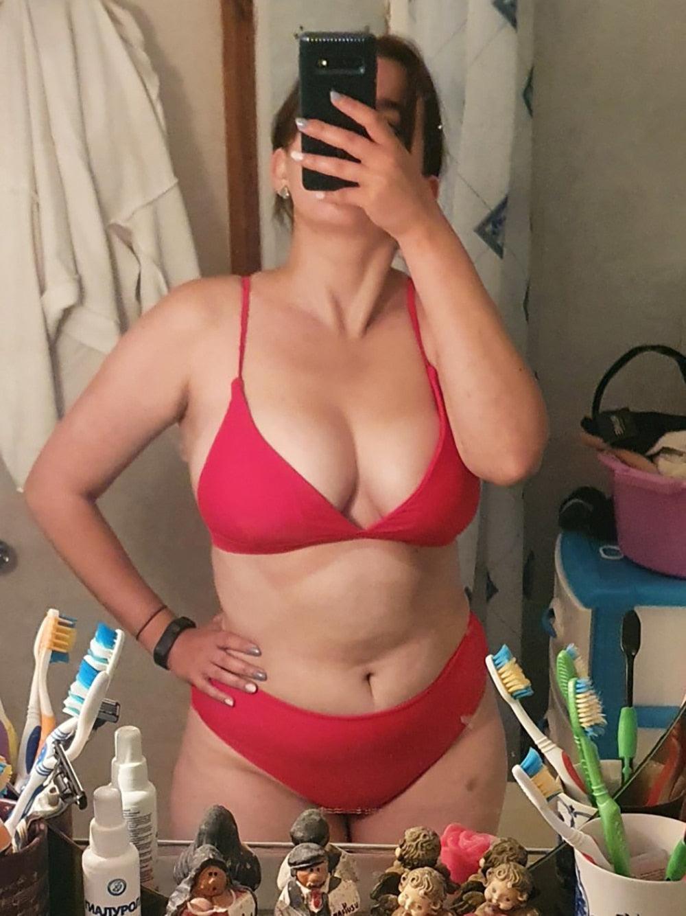 Conjunto de Bikini Elegante de Cintura Alta para Mujeres