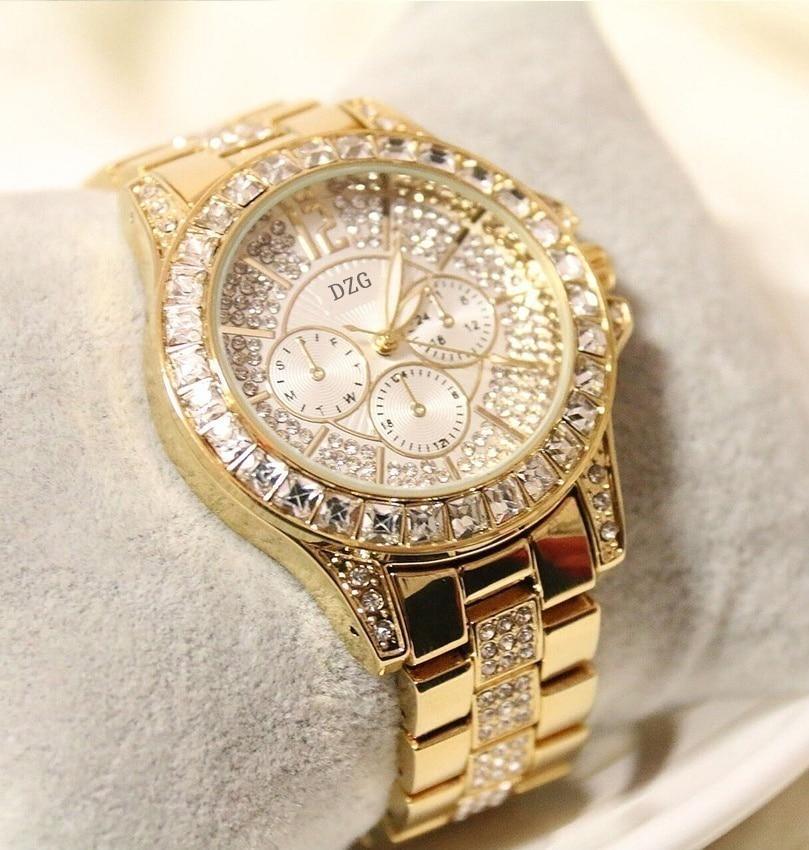 Montre de poignet charmante de luxe pour femmes - Design moderne