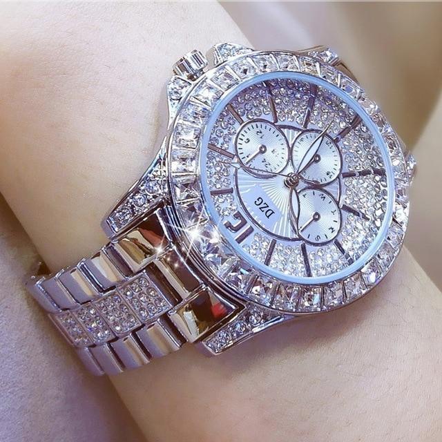 Montre de poignet charmante de luxe pour femmes - Design moderne