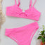 Leopard Print High Cut Bikini Set for Women