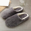 Chaussons en mousse à mémoire de forme en peluche pour femmes - Confort douillet