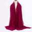 Lightweight Solid Scarf - Premium Cotton Linen Wrap for Women