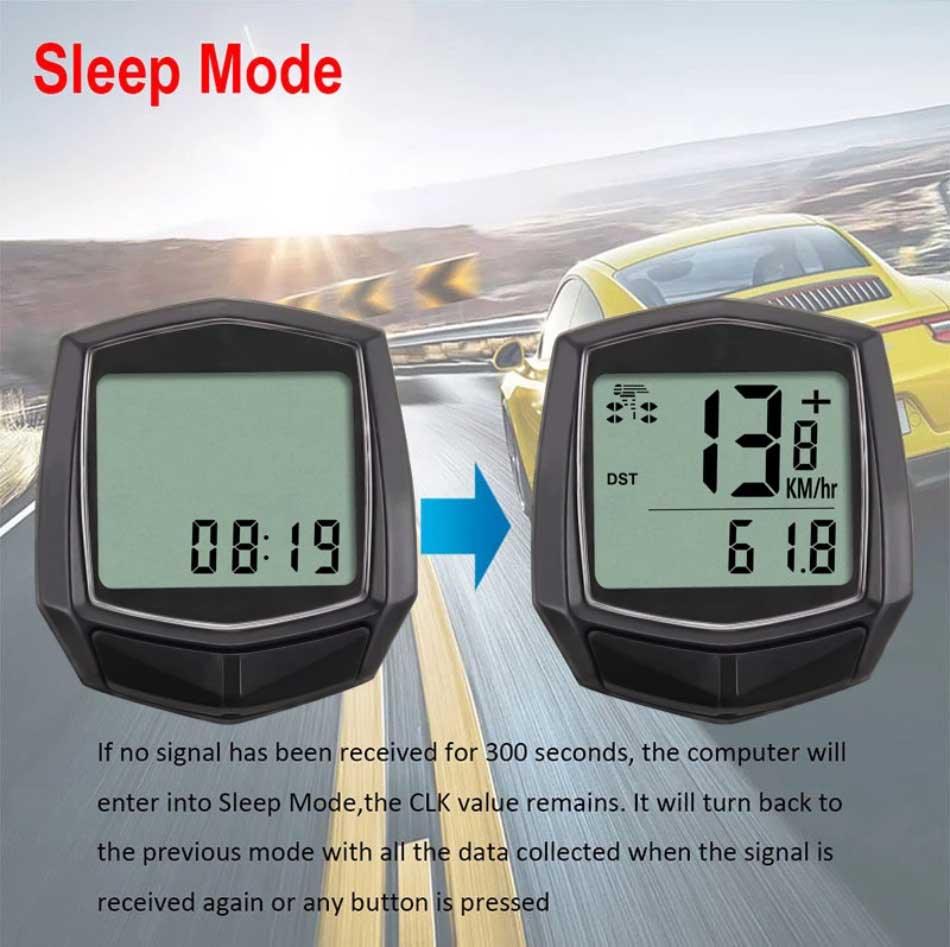 Advanced Waterproof Wired Digital Bicycle Speedometer & Odometer - Korvel
