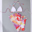 Ensemble de bikini 3 pièces à imprimé floral pour femmes