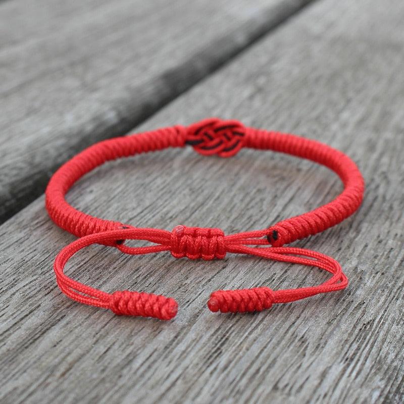 Handmade Lucky Red String Bracelet for Couples