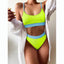 High Waist Push Up Bikini Set for Women
