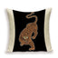 Funda de Cojín con Estampado de Tigre - Funda Decorativa Premium