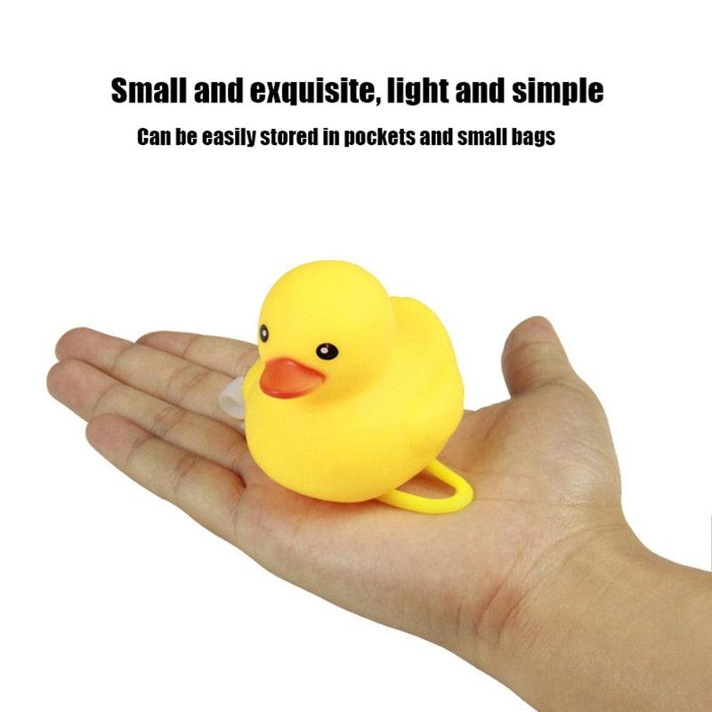Luminous Yellow Duck Bicycle Bell for Fun Cycling