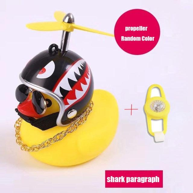 Luminous Yellow Duck Bicycle Bell for Fun Cycling