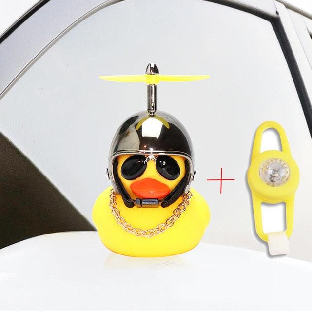 Luminous Yellow Duck Bicycle Bell for Fun Cycling