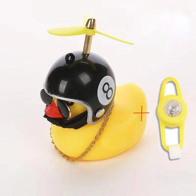 Luminous Yellow Duck Bicycle Bell for Fun Cycling