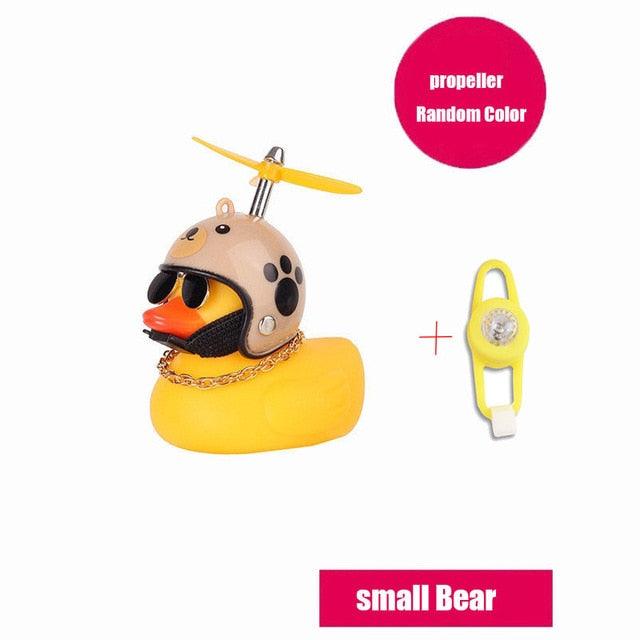 Luminous Yellow Duck Bicycle Bell for Fun Cycling