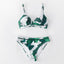 Floral Push-Up Bikini Set for Women - Stylish Two-Piece Swimwear - Korvel