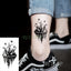 Elegant Black Waterproof Temporary Tattoo Stickers