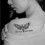 Elegant Black Waterproof Temporary Tattoo Stickers