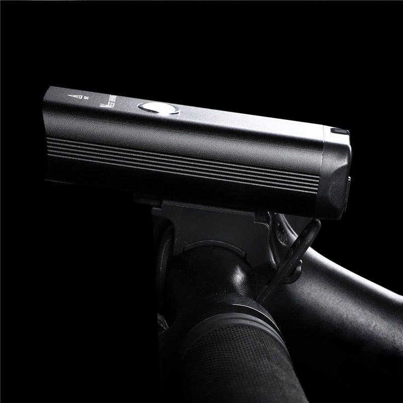 USB Rechargeable LED Front Bicycle Light - Waterproof & Bright