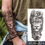 Elegant Black Waterproof Temporary Tattoo Stickers