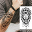 Elegant Black Waterproof Temporary Tattoo Stickers