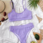 Ensemble de bikini triangle classique Allurelation pour femmes