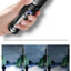 Linterna táctica recargable de alto lumen - Impermeable y con zoom