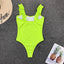 Elegant Black One-Piece Swimsuit with Ruffles