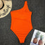 Elegant Black One-Piece Swimsuit with Ruffles