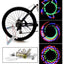Lumière de rayon de vélo LED avec 32 motifs pour une visibilité accrue