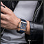 Montre analogique à quartz pour homme élégante avec fonctionnalités lumineuses