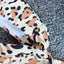 Conjunto de Bikini de Manga Larga con Estampado de Tigre para Mujeres
