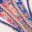 Vintage Print Halter Bikini Set for Women