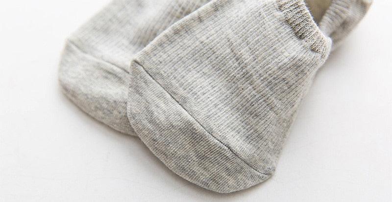 Calcetines de mujer de algodón premium sin costura y antideslizantes