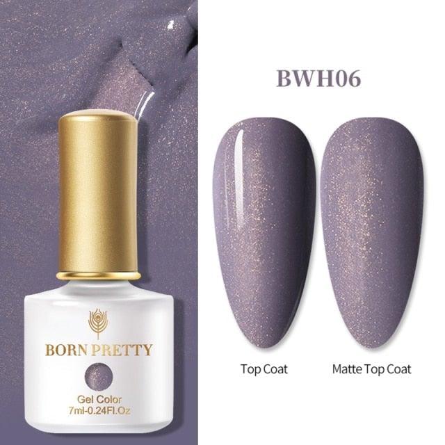 Vernis à ongles en gel pailleté coloré - Design élégant et premium