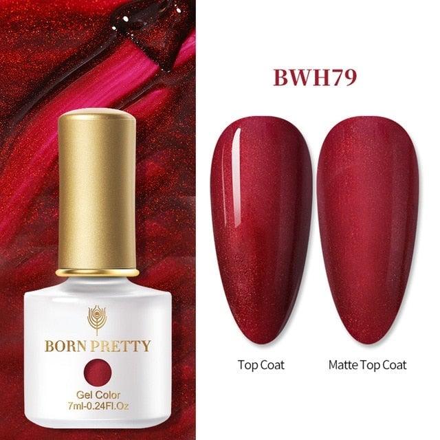 Vernis à ongles en gel pailleté coloré - Design élégant et premium