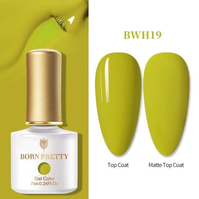 Vernis à ongles en gel pailleté coloré - Design élégant et premium