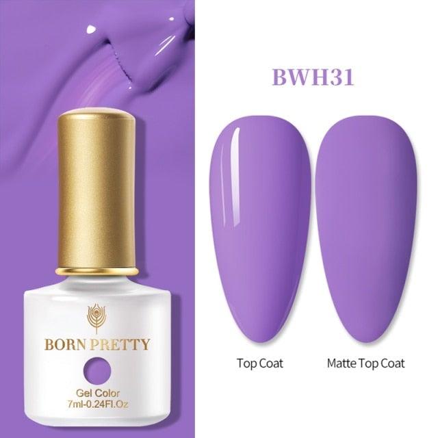 Vernis à ongles en gel pailleté coloré - Design élégant et premium