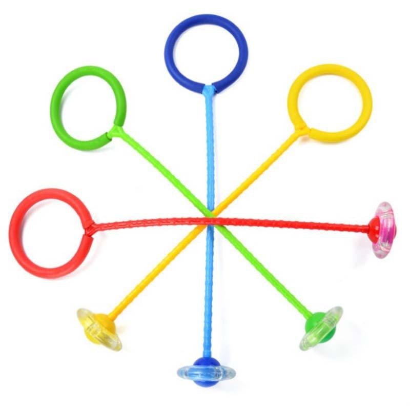 LED Flash Wheel Jumping Ball - Fitness Skipping Rope