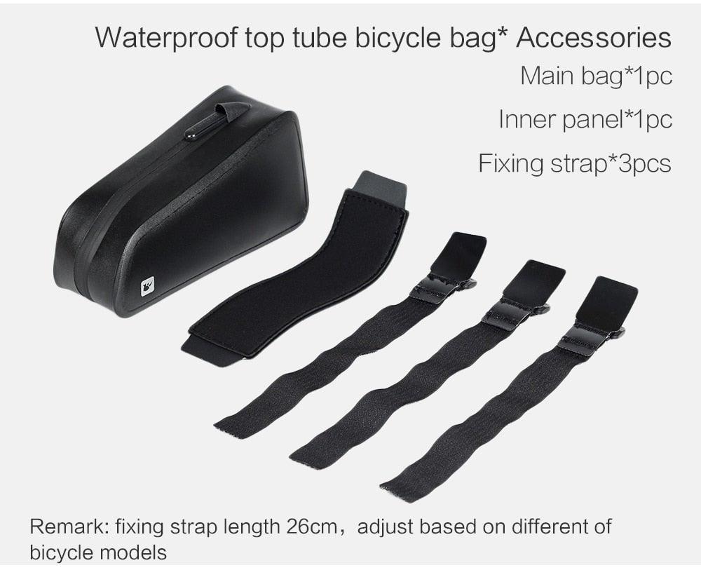 Bolsa de Bicicleta Impermeable de Tubo Superior Premium para Ciclistas